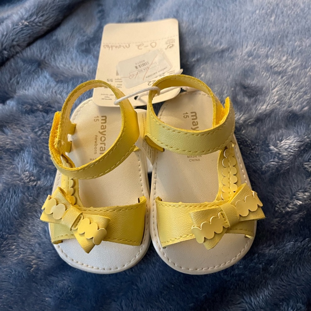 Mayoral Newborn Sandals